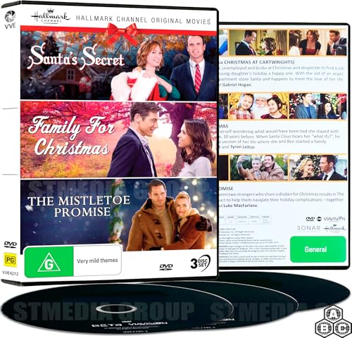 Hallmark Christmas Collection 10: (Santa's Secret "Aka Christmas At Cartwrights"