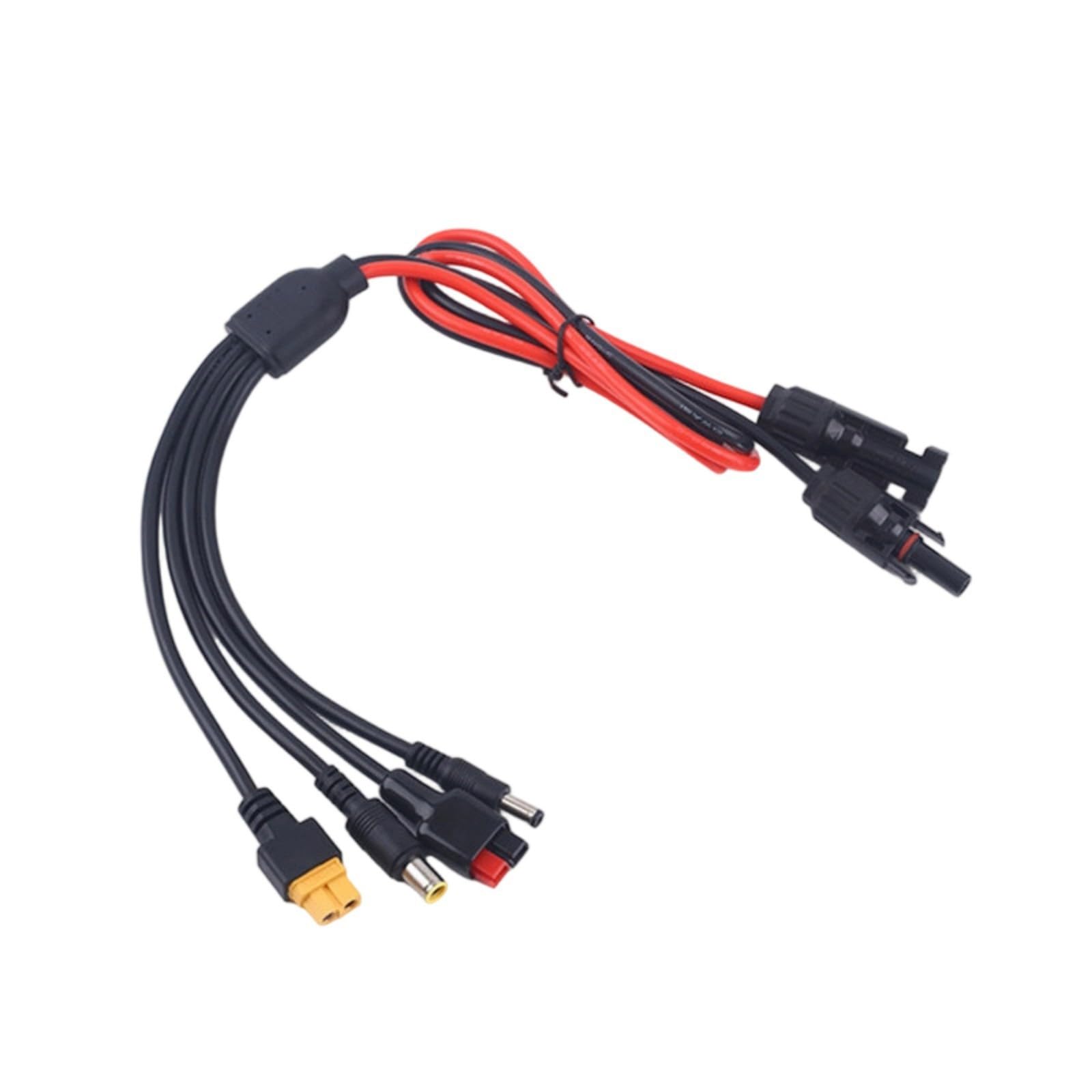 Ypbew 2 Meters Advanced 4 In 1 Photovoltaic Linkers Wiring Universals 3 Size Option Durability Solars Connection Waterproof Solars Cable Connectors