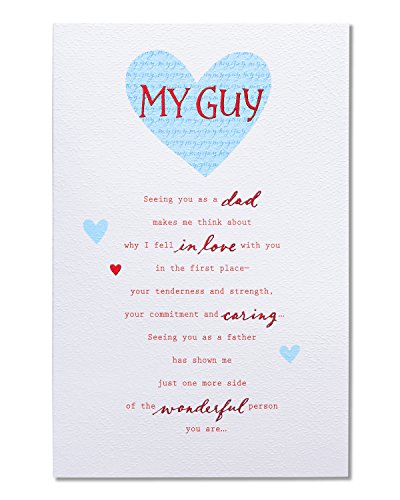 American Greetings Romantic My Guy Father S Day Card With Foil Import It All