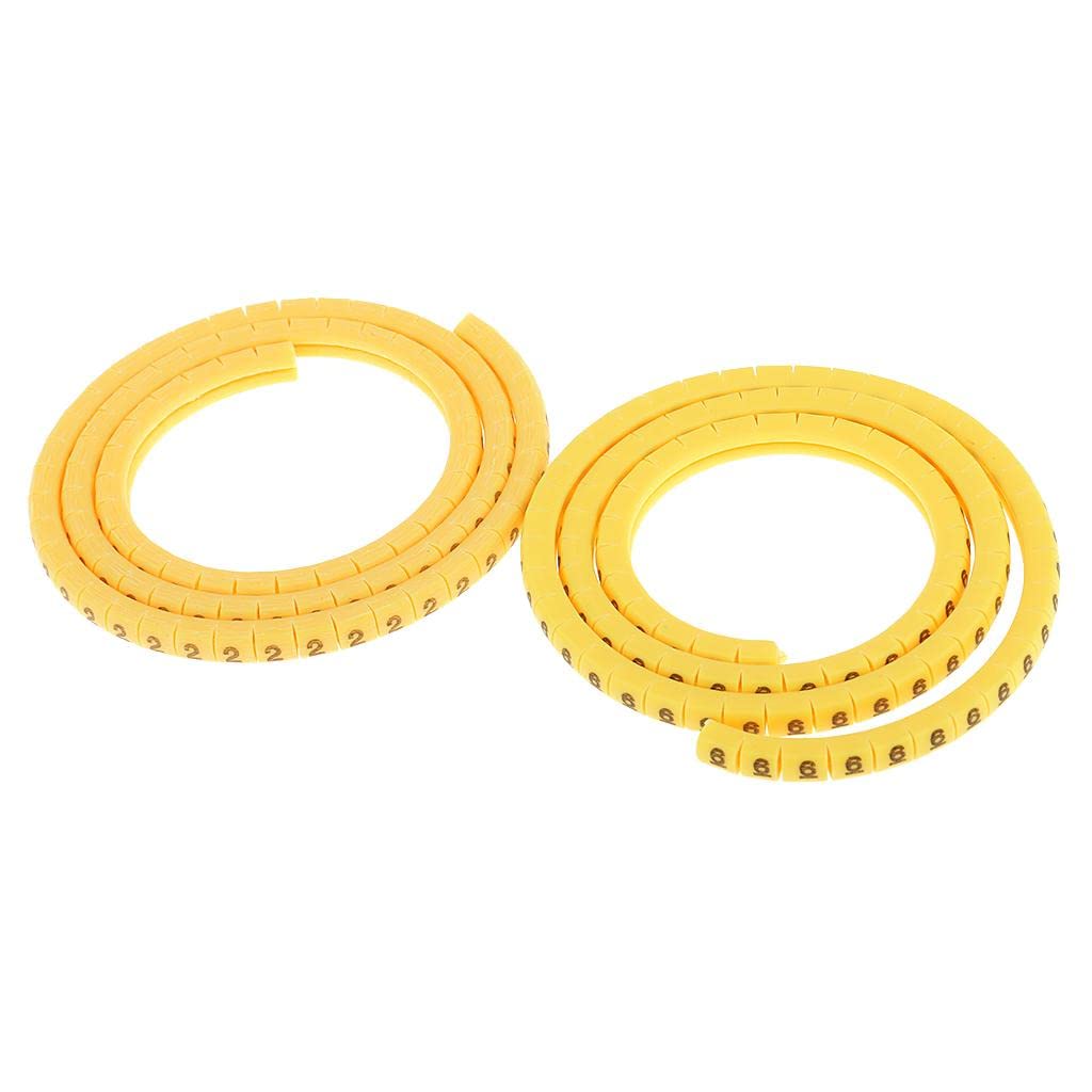 Fashion My Day 1000x Network Cable Label Markers Organizer Tag Number 0-9|Business & Industrial | Electrical & Test Equipment | Connectors, Switches & Wire |1000X Cable Markers-image-5