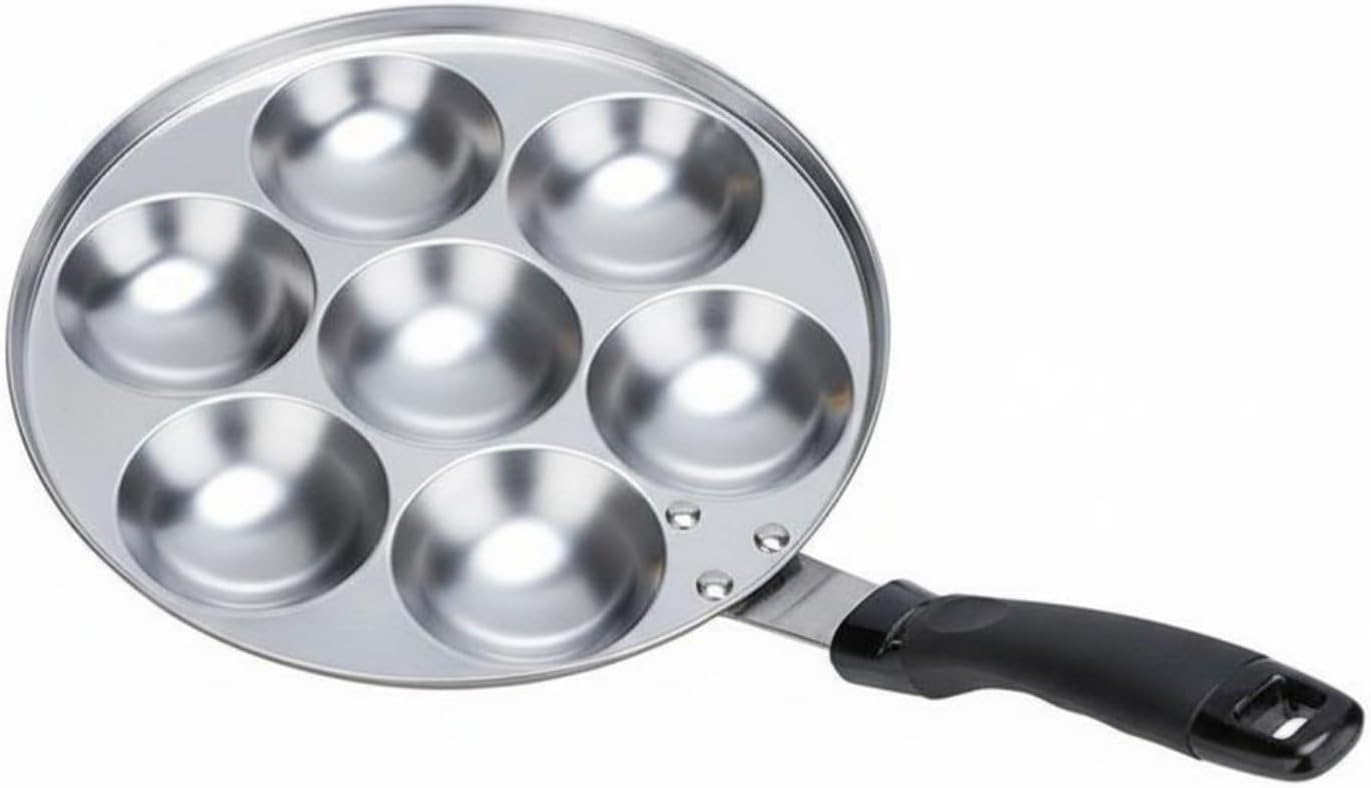 Takoyaki Pan Japanese Takoyaki Maker Heat-Resistant Handle Squid Ball Maker for Breakfast