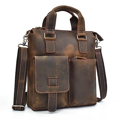 Mens Crossbody Messenger Bags Retro Men's Handbag Shoulder Bag Crossbody Bag Briefcase for Work Business2