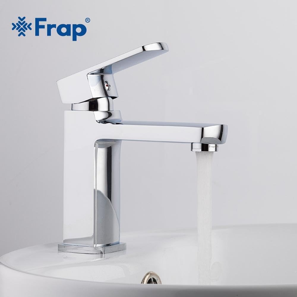 HomeloyeModern Style Basin Faucet Cold and Hot Water Mixer Torneira Da Bacia Single Handle F1073