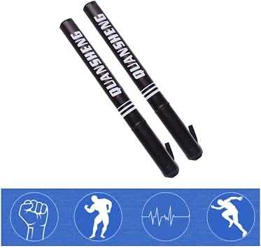 2pcs Boxing Training Stick Taekwondo Leather Kicking Practice Sticks Boxing Target Sticks Kickboxing Training Equipment
