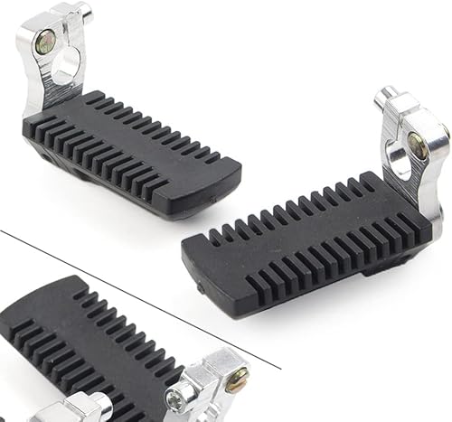 Miniatura 6 de FSFY - Pinzas de pie negras para motocicleta, abrazaderas de pie para bicicletas de 43 cc, 47 cc, 49 cc, 2 tiempos, para quads de bolsillo, para