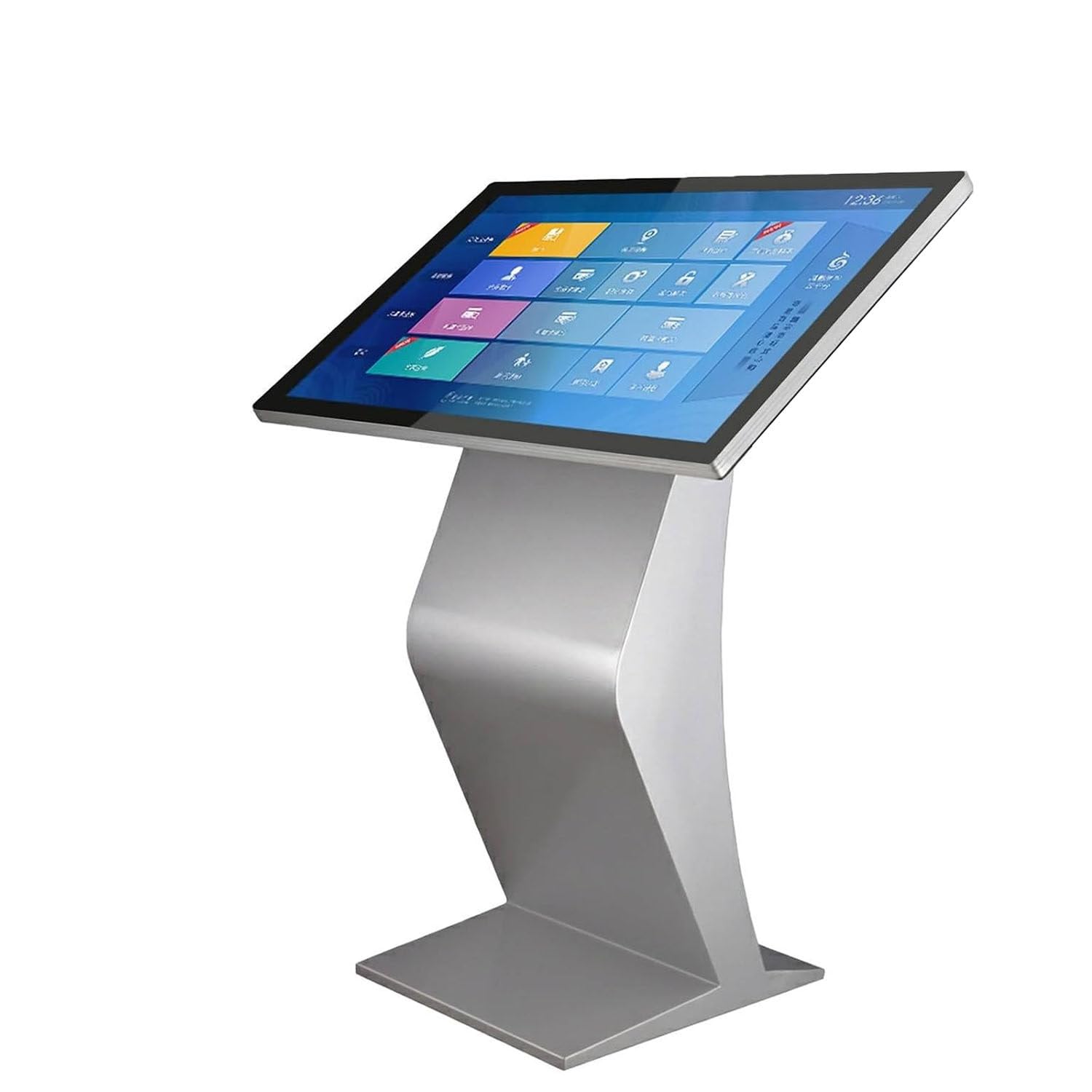 Display Interattivo da Pavimento 1080P IPS,Chiosco Touch Screen 22/32" Silver-22in