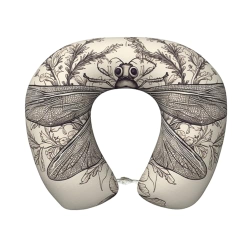 Almohada viscoelástica de viaje 30 cm tamaño único miniatura 1