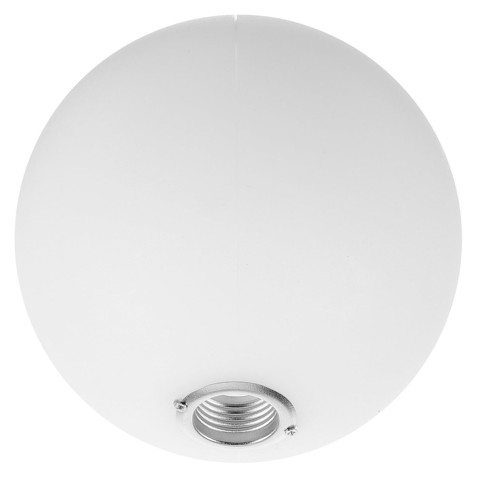 White Globe Lampshade G9 Table Desk Lamp Shade | Plastic Round Globe Light Shade | Screw Thread Installation 120mm Diameter Lampshade for Pendant Lamp Chandelier Replacement
