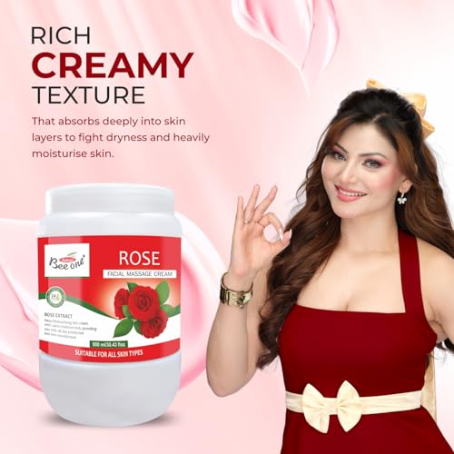 Image of Beeone Rose Massage Cream, 900 ml
