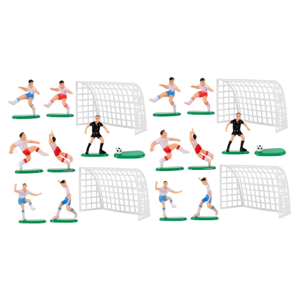 PRETYZOOM 8 Set Decorazioni Per Torte Di Compleanno A Tema Calcio Decorazioni Per Torte A Tema Sportivo Decorazioni Per Feste