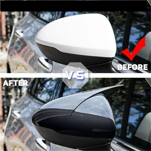 Coque rétroviseur Cruze intérieur carbone pour masquer rayures - 3