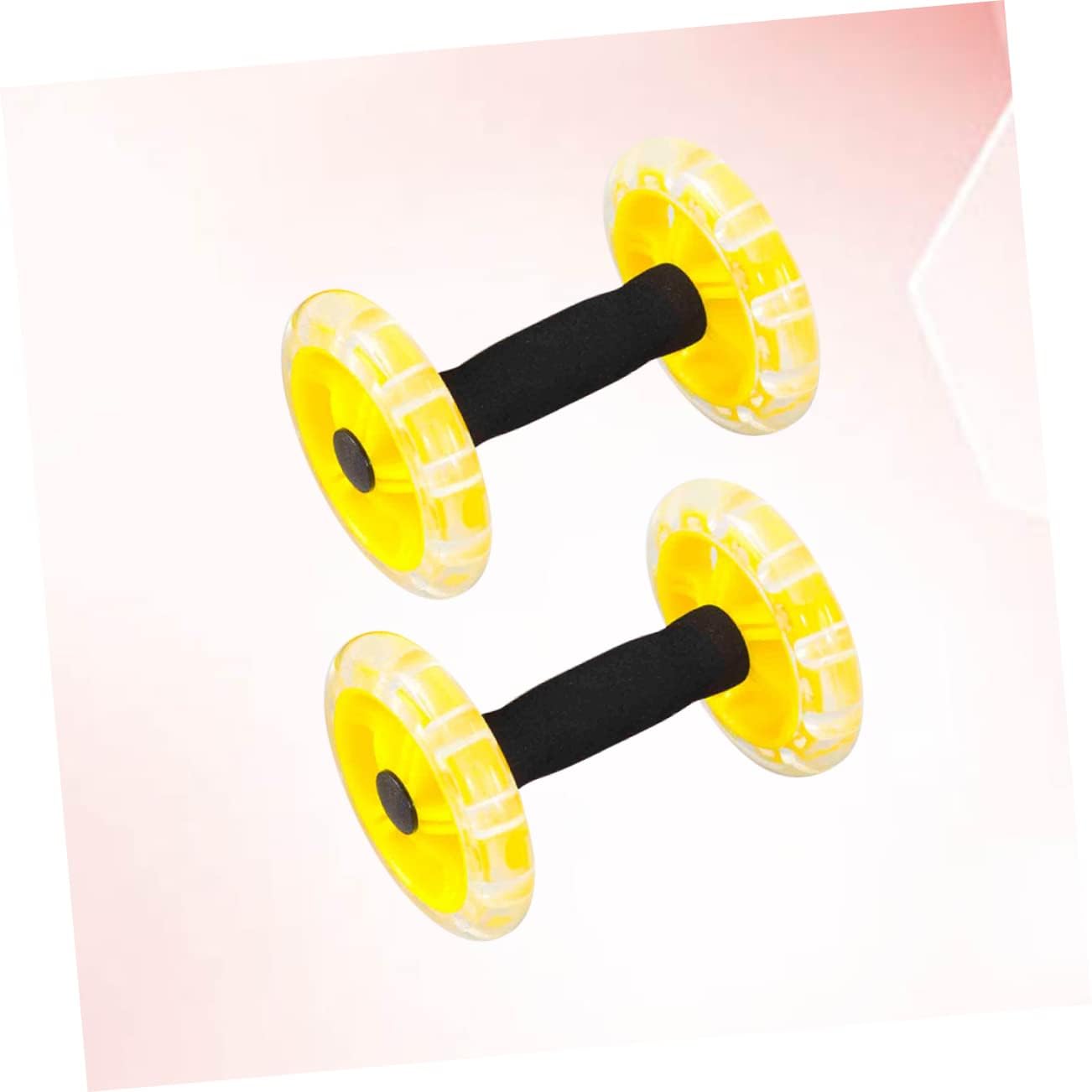 UPKOCH Abdominal Wheel Fitness Wheel for Stomach Exercise Equipment Lightweight Portable Burn Calories Build Muscle