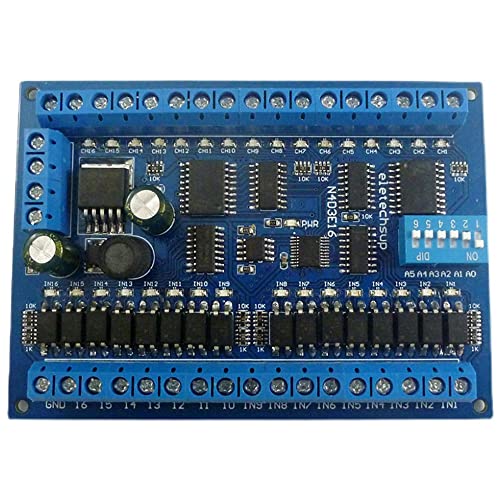 Placa de expansión RS485 con 16 entradas y salidas para interruptor de control remoto PLC