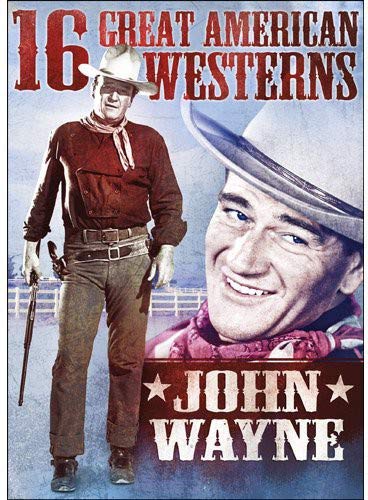 Regalo de John Wayne en DVD con dieciséis grandes películas de vaqueros americanos