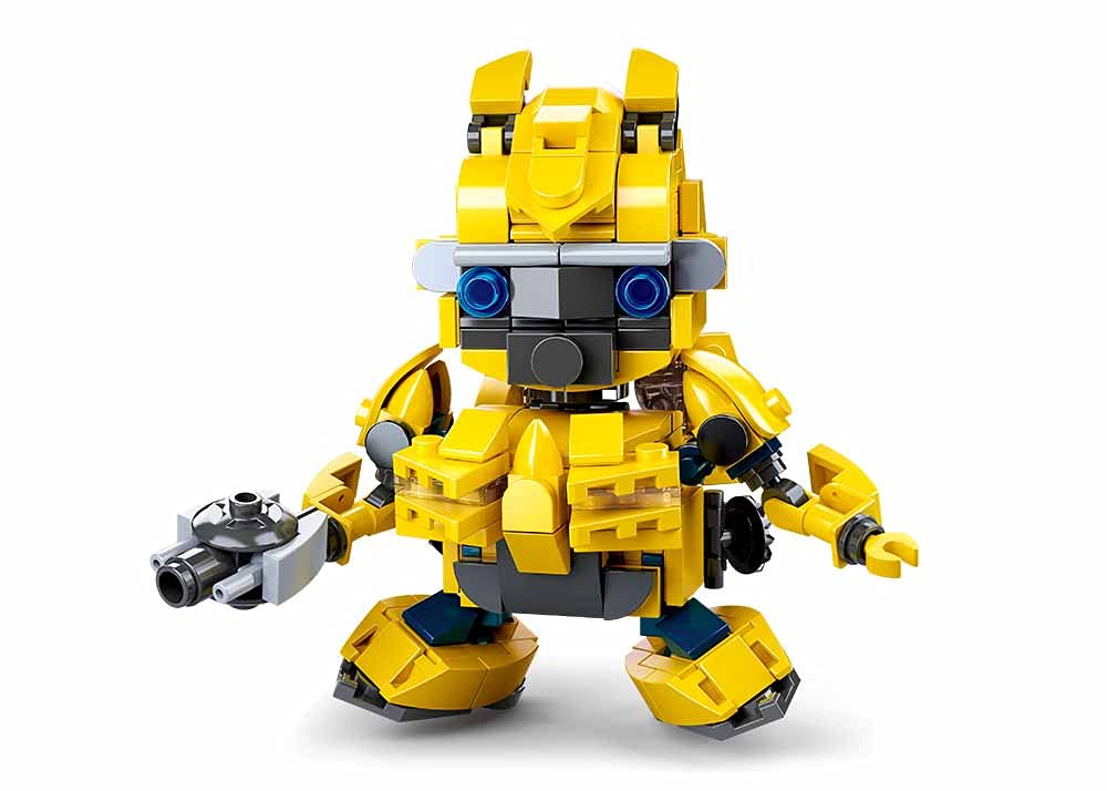 Sluban Qbricks: Set Costruzioni Bumblebee (M38-B0761L) Mattoncini Compatibili, Multicolore