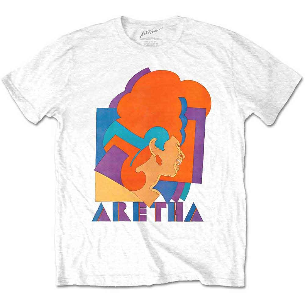Aretha Franklin - Milton Graphic T-Shirt - White - S