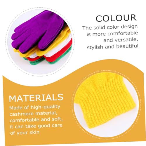 Guantes de cashmere térmicos Minkissy transpirables para frío extremo 2