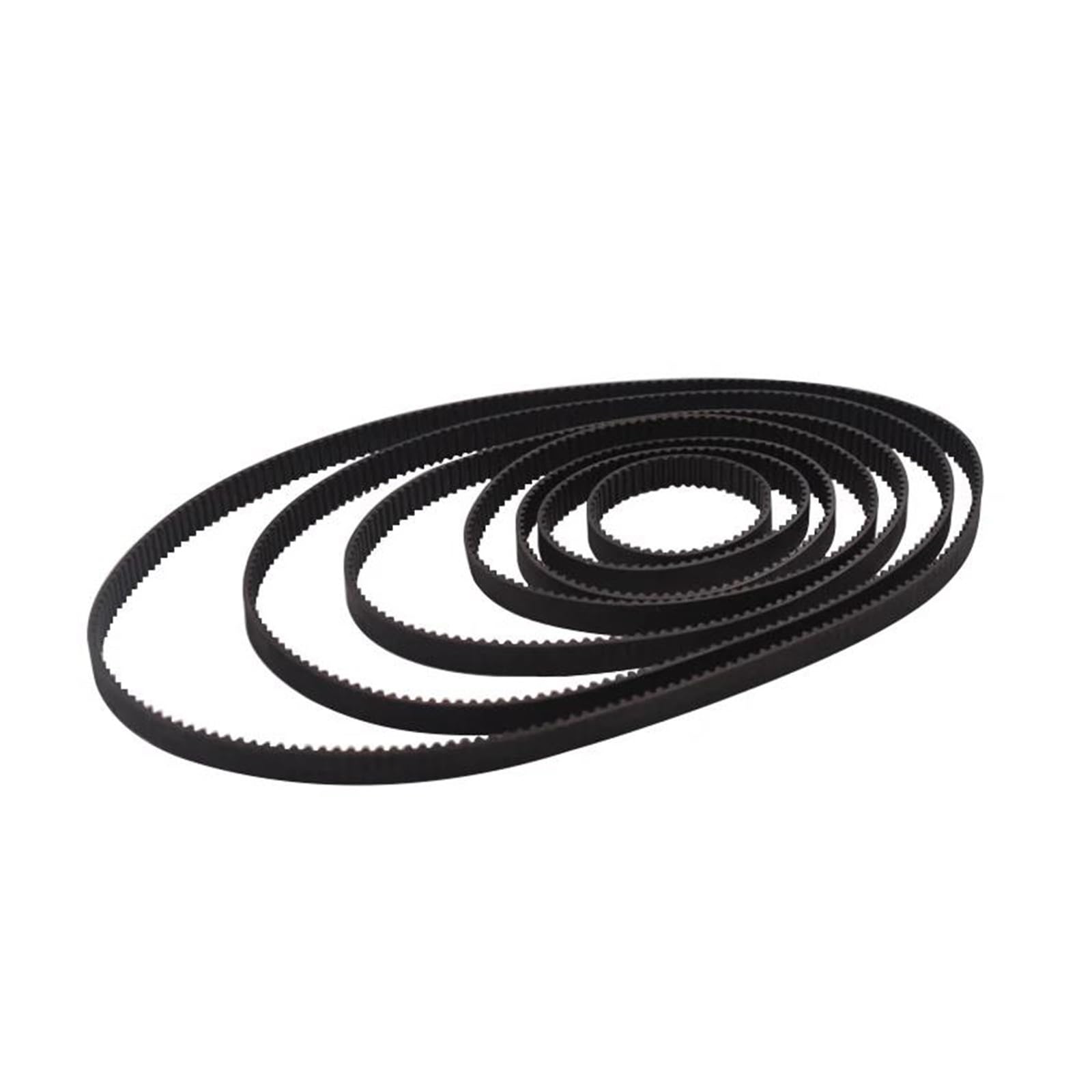 Correa distribución GT2 antiestiramiento de goma dentada para CNC de 6mm