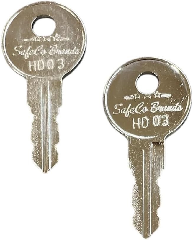 HD01-HD10 2-New Keys for Bauer & Husky Locks (HD07)