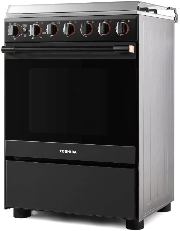 Toshiba Gas Cooker with 4 Burner Model No TBA24BMG4G089KSSA with 2