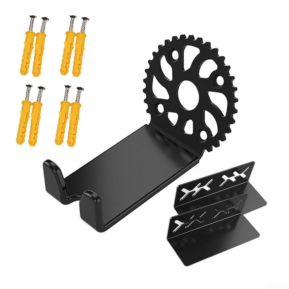 Soporte de bicicleta de montaña para almacenamiento de garaje y trasteros pequeños