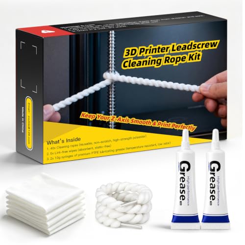 Gear Floss 40 Reusable Ropes, 5 Cloths, 2 PTFE Syringe