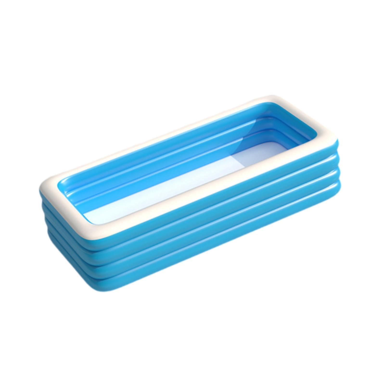 Piscina Inflable para niños y Adultos, Piscina Infantil para niños, Centro de Juegos acuáticos, Piscina portátil para niños, Piscina de Bolas para, 310x183x60cm