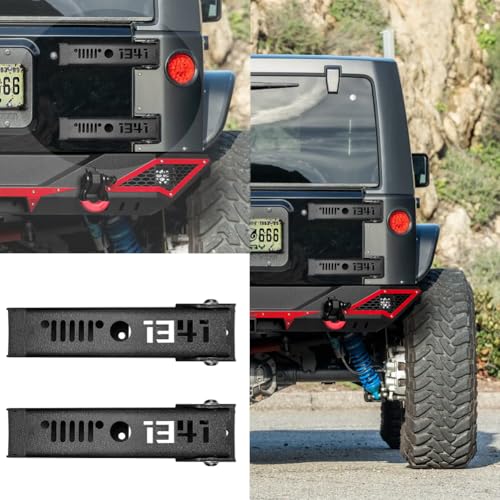 Vijay Steel Heavy Duty Reinforc Tailgate Hinge Set Fits 2017-2018 Wrangler JK?JKU (1941)