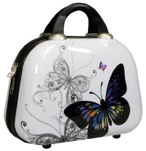 Preisvergleich Produktbild Leichtes Reisegepäck: Beautycase Butterfly