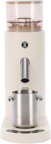 Yoidesu Molinillo de café eléctrico, eléctrico, portátil, pequeño, silencioso y ajustable, 20 ajustes de molienda para expreso, moka, verter, prensa