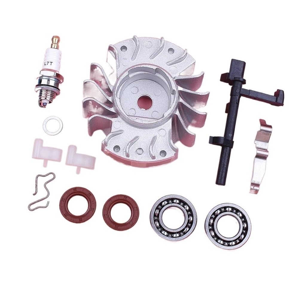 Volant moteur pour MS180 MS170 avec vilebrequin et roulement de rechange