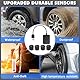 Avutrel TPMS Reifendruckkontrollsystem 0-8bar Reifendruck Monitor mit USB-Ladung, 4 Reifendrucksensor, Android Navigation Display KompatibilitäT, Universal-Tool für Autos Caravans Wohnmobil Wohnwagen