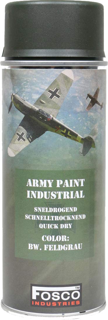 Epic Militaria Army Spray Paint - Field Grey 400Ml Military Style Spray Paint (Army Spray Paint - Field Grey)