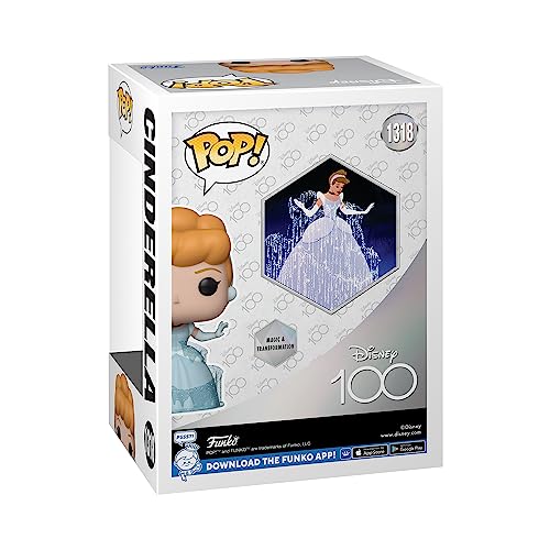 Funko Pop! Disney: Disney 100, Cinderella, Collectable Vinyl Figure, Gift Idea, Official Merchandise, Toys for Kids & Adults - Image 3