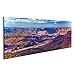 Produktbild Bild Bilder auf Leinwand Grand Canyon bei Sonnenaufgang mit Fluss Colorado Wandbild, Poster, Leinwandbild NTR