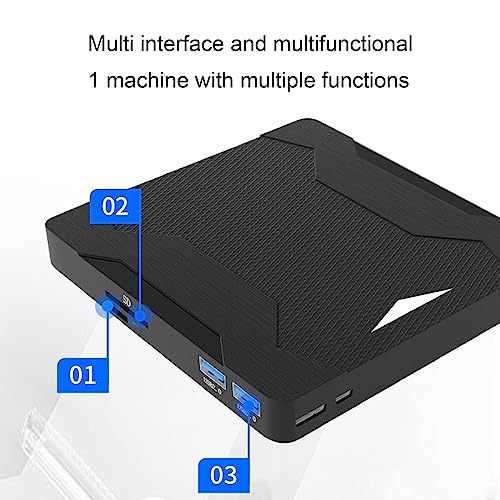 Lectora y Grabadora DVD Externa USB 3.0 Silenciosa miniatura 4