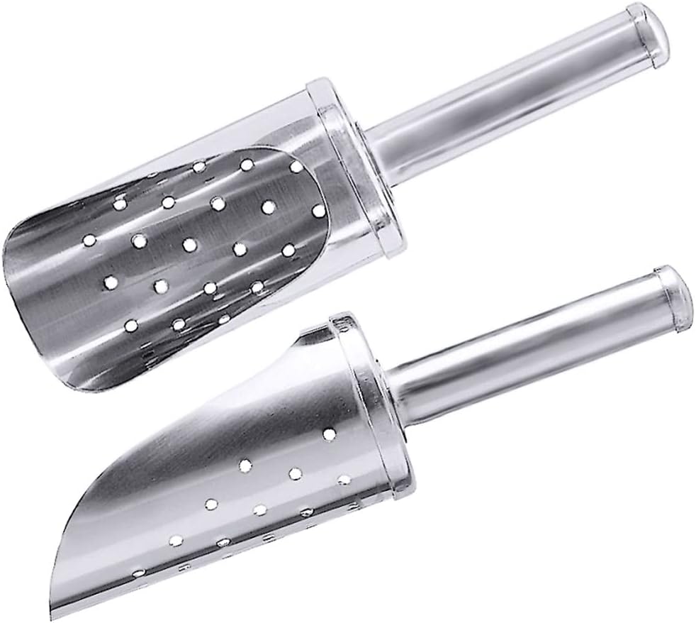 Contacto Stainless Steel Perforated Ice Scoop