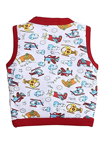 Image of Pooja Baby Baby Boy's & Baby Girl's Printed T-Shirt /Jhabla /Nightsuits with Assorted Prints- Multi-Pack Pack of 4