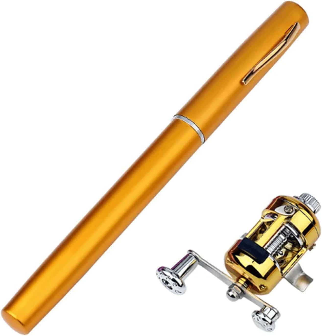 Fishing Rod Reel Combo Set Mini Telescopic Pocket Pen Fishing Rod Pole + Reel Rods for Fishing Accessories Fishing Pole