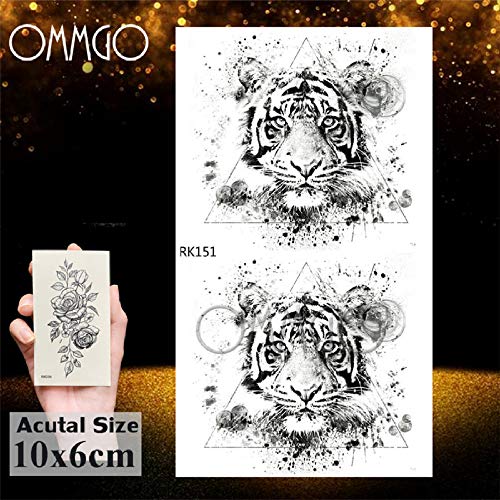 Preisvergleich Produktbild Handaxian 3pcsBlack rosafarbene Tätowierungmädchentätowierungsaufk... 3pcs-24