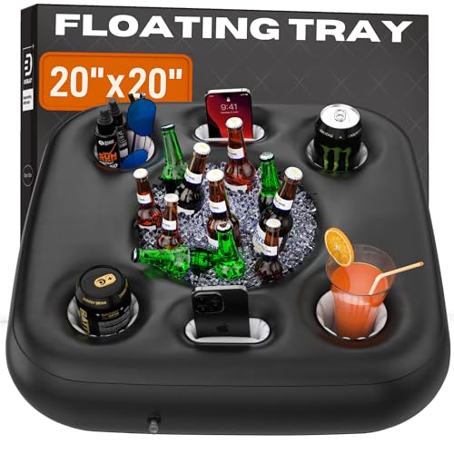 DIVEBLAST: Premium Small Floating Drink Holder for Pool, Hot Tub
