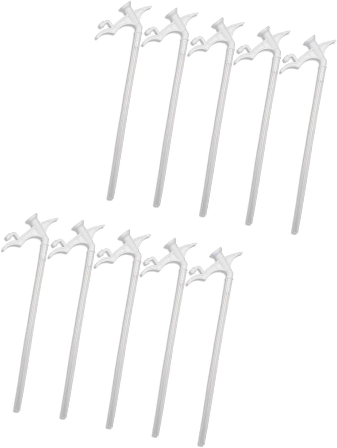 Wyjuan White 10Pcs Tubes Nozzle Foam Filling Insulating Foam Spray Replacement Tube For Diy Spray Replacement Expanding Foams