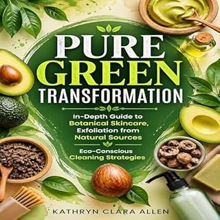 Diseño de la portada del título Pure Green Transformation