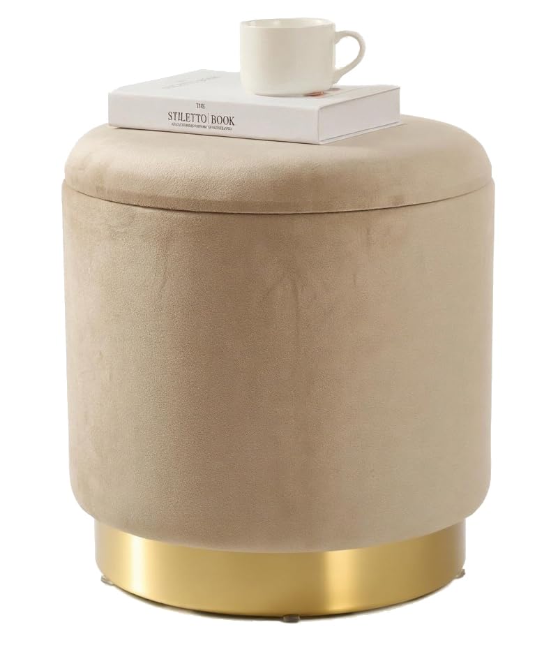 Hocker Rund Samt – Die 15 besten Produkte im Vergleich - WinTotal