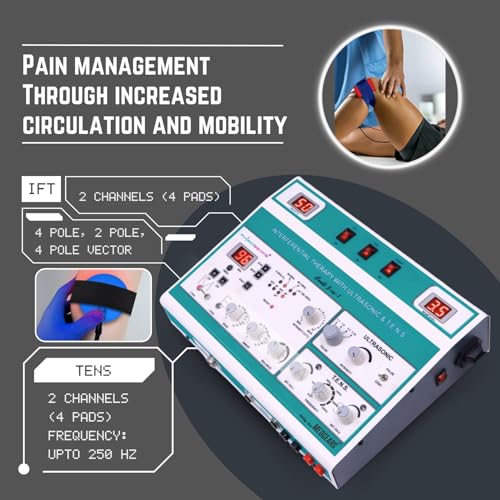 Image of Physiogears Combo IFT US Tens with 1 Year Warranty (Electrode pads)