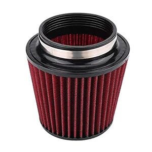 ROSEBEAR Automotive Performance Air Filters, universele autoaanpassing, High Flow Inlet Air Intake Round Cone Air…