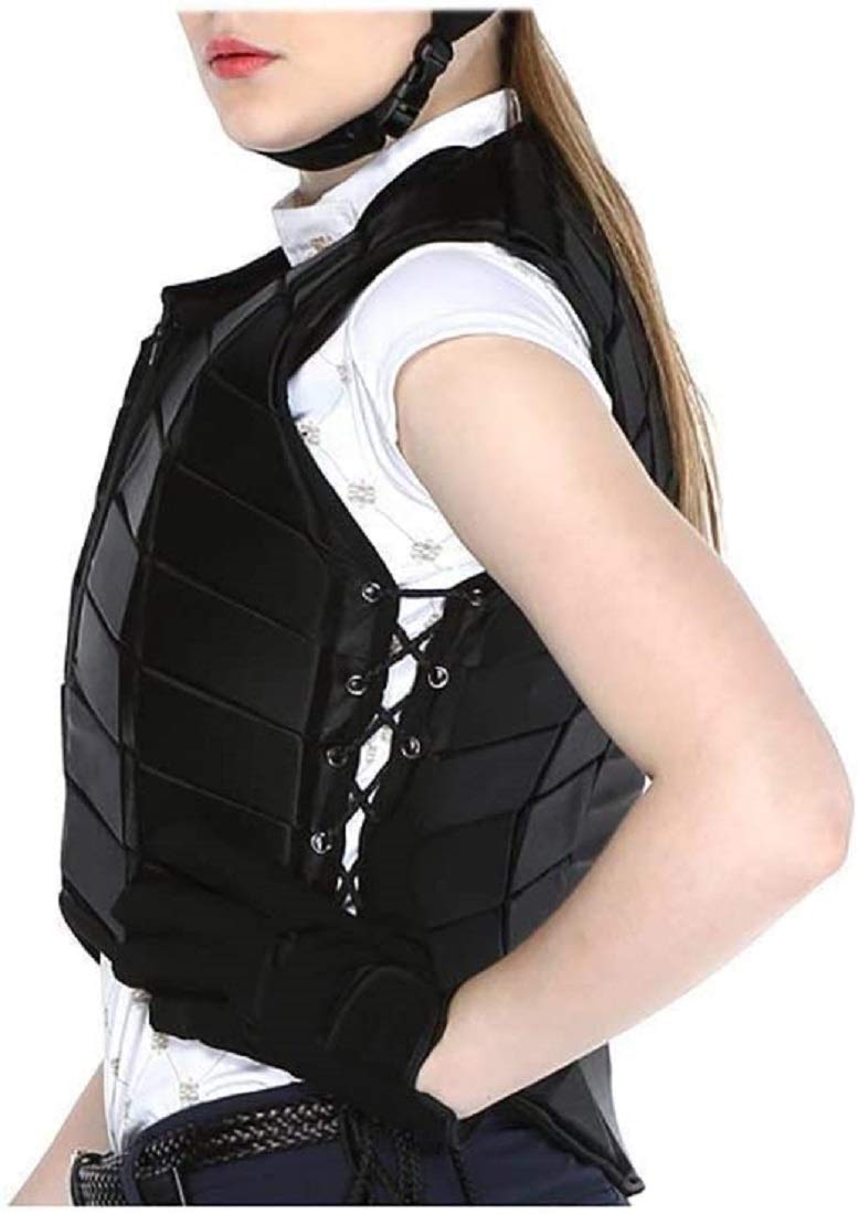 TentHome Gilet da equitazione professionale in EVA imbottito gilet di sicurezza gilet di protezione per sport equestri per bambini e adulti