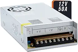 Fonte Colmeia Chaveada 12v50a 600w S600-12 Cftv Led Bivolt Automotiva