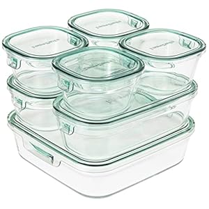 iwaki Heat Resistant Glass, Storage Container, for Packing & Microwaving