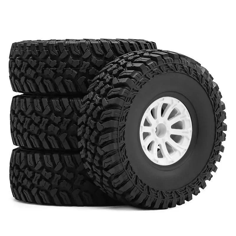 Gomma Pneumatici Roccia 119mm 4Pezzi per Traxxas‌ per TRX4 1/10